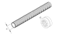 Heitgaasi toru - summutitoru 42mm painduv