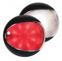 HELLA EuroLED 130 Touch punane/valge LED lamp 9-33V, must korpus