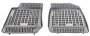 ISUZU D-Max 2011-2019 kummimatid 2tk, mustad