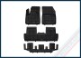 PEUGEOT 5008 2017-2024 7-istet salongimatid, mustad