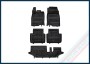 PEUGEOT 5008 2024-> 7-istet salongimatid, mustad
