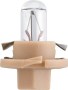 Pirn BAX pirn 12V 1,8W BX8,4D Beige
