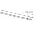 THULE katusetala T-soone kummiriba 1190mm