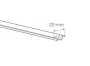 Kummiriba (ülemine) Thule AeroBar 862 katusetalale (134cm)