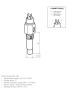 Jahutusvedeliku temperatuuri andur 40-120°C M14x1,5 hoiatuskontaktiga 106°C