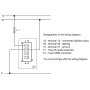 Veratron "ViewLine Marine" Tunnilugeja + voltmeeter 52mm 9-48V SLRB , must